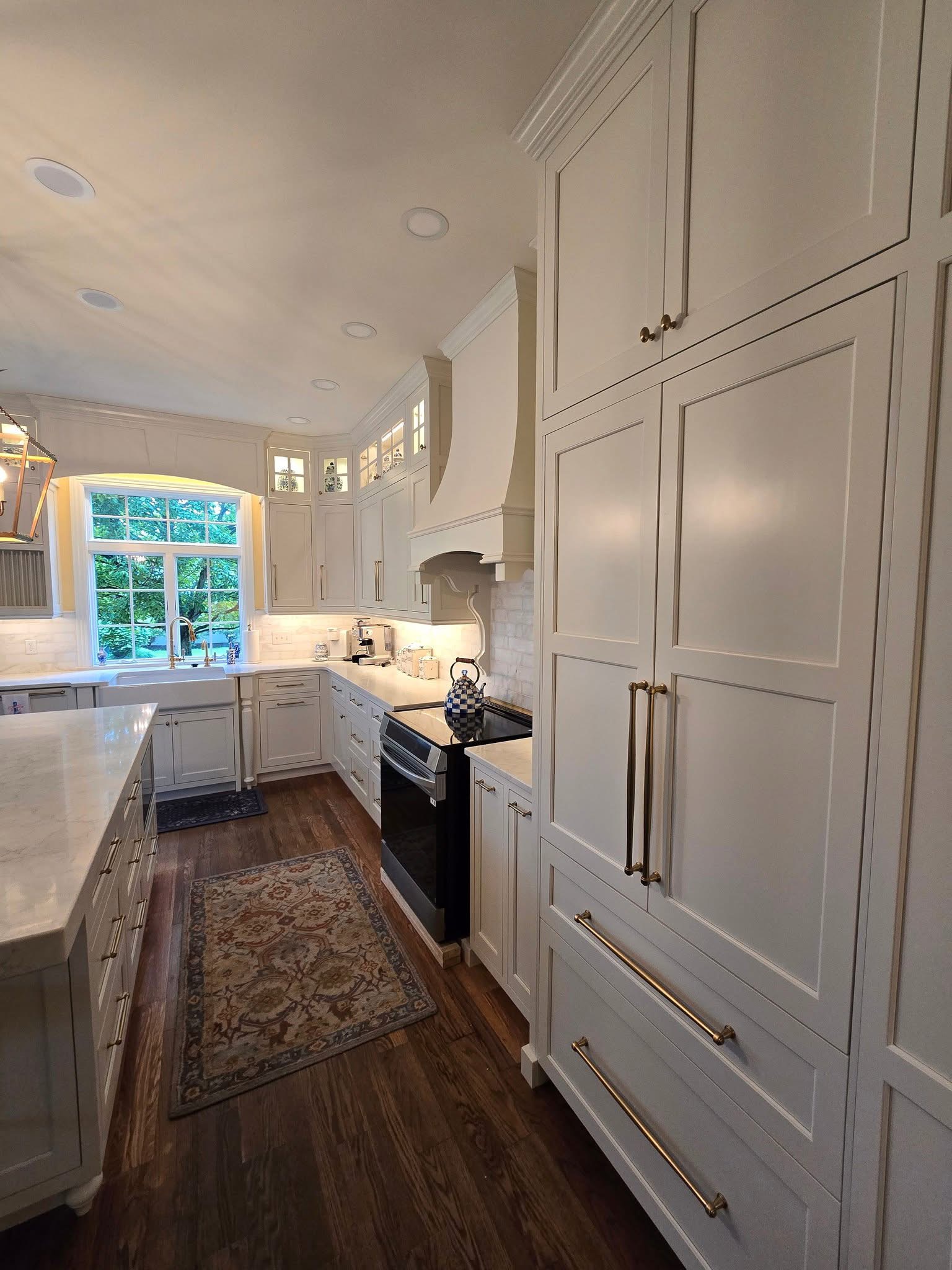 White shaker kitchen renovation